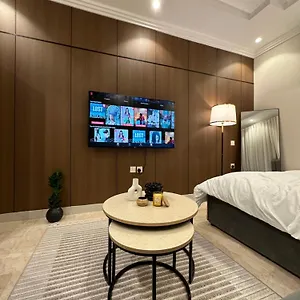 شقة استديو تصميم أنيق هادئ الملقا بدخول ذاتي, الرياض